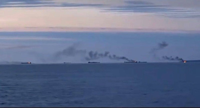 Противник наносит удары дронами-камикадзе по российским судам в Азовском море