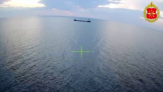 БПЛА «Герань-2» поразили сухогруз с военным грузом в Черном море