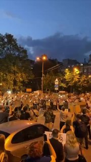 В Киеве прошел митинг в поддержку уволенного министра обороны Фёдорова
