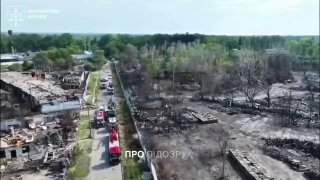Кадры уничтожения склада ракет в Вишнёвом: масштаб повреждений от детонаций
