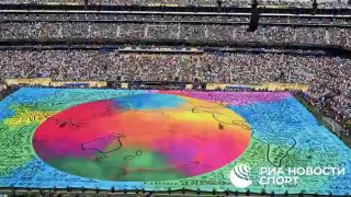 На финале ЧМ по футболу 2026 года заметили баннер с русскими надписями