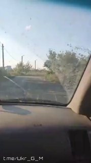 Боевики ВСУ на автомобиле попали под артиллерийский обстрел в Херсонской области