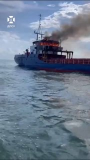 Судно под флагом Палау атаковано беспилотниками в устье Дуная