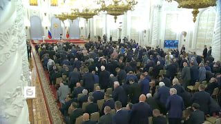 Владимир Путин выступил перед депутатами Госдумы