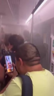 В метро Барселоны из-за пожара пострадали около 120 человек