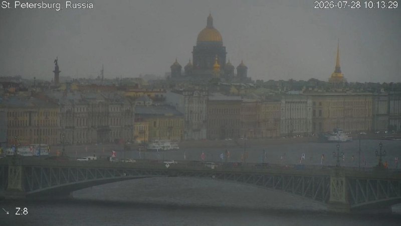 В Петербурге началось похолодание и дожди из-за скандинавского циклона