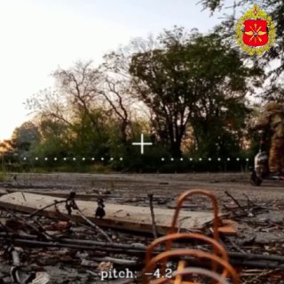 Российский дрон атаковал ВСУ на самокате в Доброполье