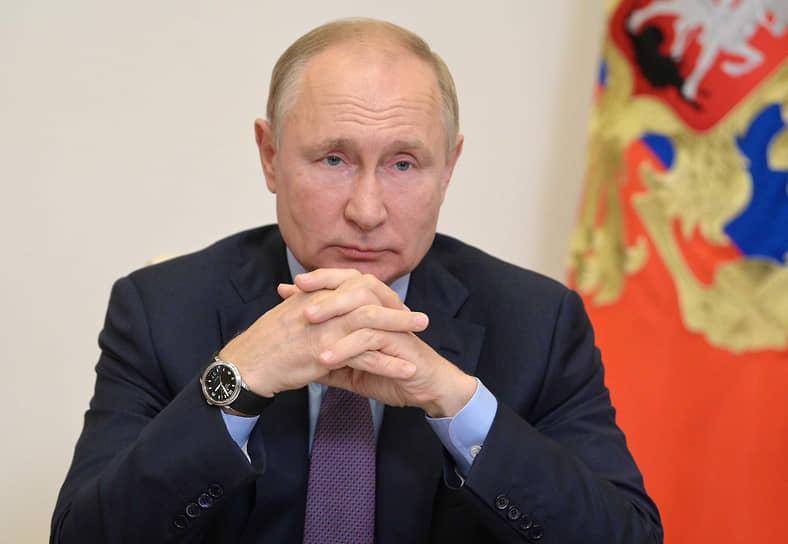 В России отметили рост рейтинга Путина