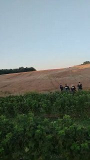 Съёмки с места взрыва у населённого пункта Жулкевка