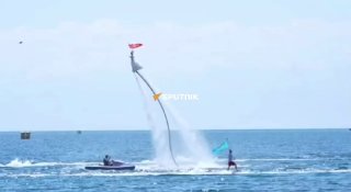 В Кыргызстане стартовал первый этап «Формулы-1» на воде