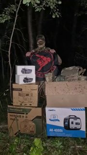 Бойцы выразили благодарность за оказанную гуманитарную помощь