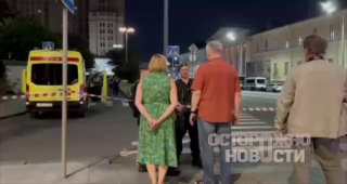 Оцепление вокруг высотки на Кудринской площади продлится на ночь