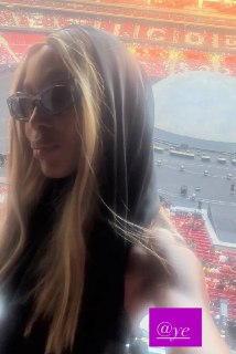 Наоми Кэмпбелл посетила концерт Канье Уэста в Мадриде
