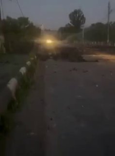 Удар РСЗО "Торнадо-С" по мосту в Славянске привел к обрушению пролета