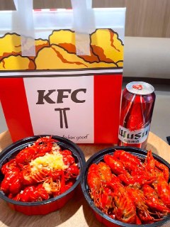 В китайском KFC ввели в меню блюда из раков