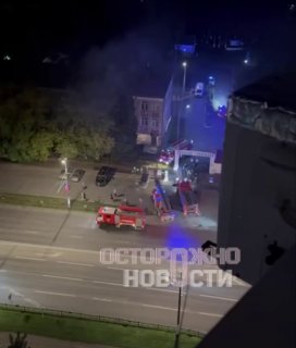 В больнице Подольска произошел пожар