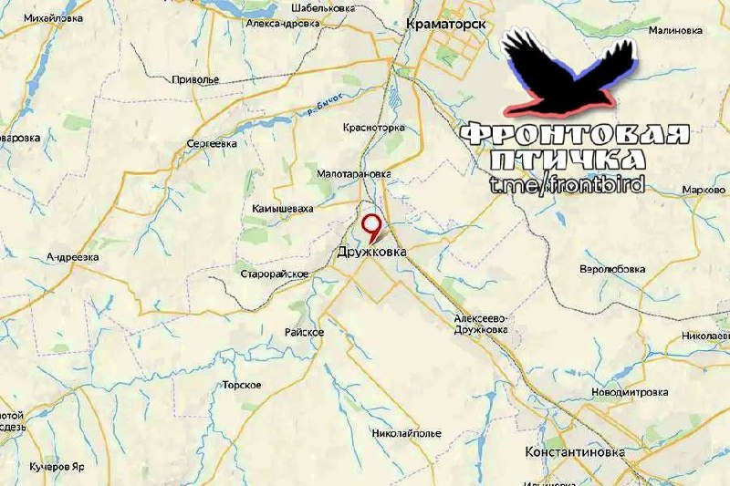 Обстановка в районе Дружковки: продвижение российских войск и удары по инфраструктуре ВСУ