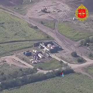 Опубликованы кадры работы операторов БПЛА ВС РФ в зоне СВО
