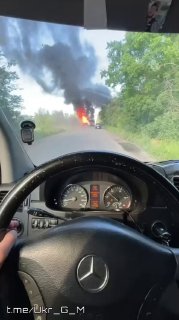 Российские FPV-дроны уничтожили украинский трал с БТР M113 в Харьковской области