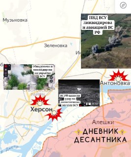 Сводка по Херсонскому направлению: удары по логистическому узлу и укрытию в Херсоне