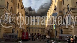 В петербургском ДК «Выборгский» при монтаже декораций начался пожар