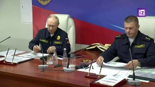 Опубликовано видео заявления Владимира Путина о завершении учений Тихоокеанского флота