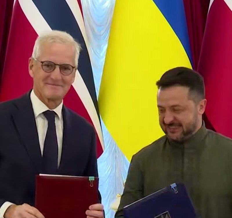 Украина и Норвегия подписали соглашения об оборонном и энергетическом сотрудничестве