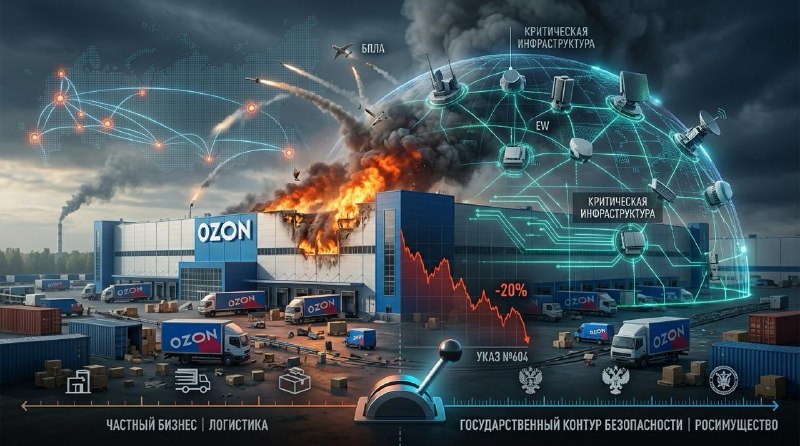 Атаки ВСУ на склады Ozon и новые правила Кремля для бизнеса