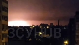 Прилеты в Запорожье этой ночью