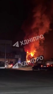 Прилёты в Сумах и Днепропетровске, пожар под Киевом