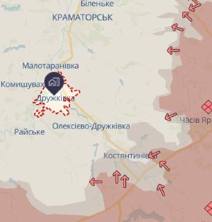 Сообщения о действиях российских ДРГ в Дружковке