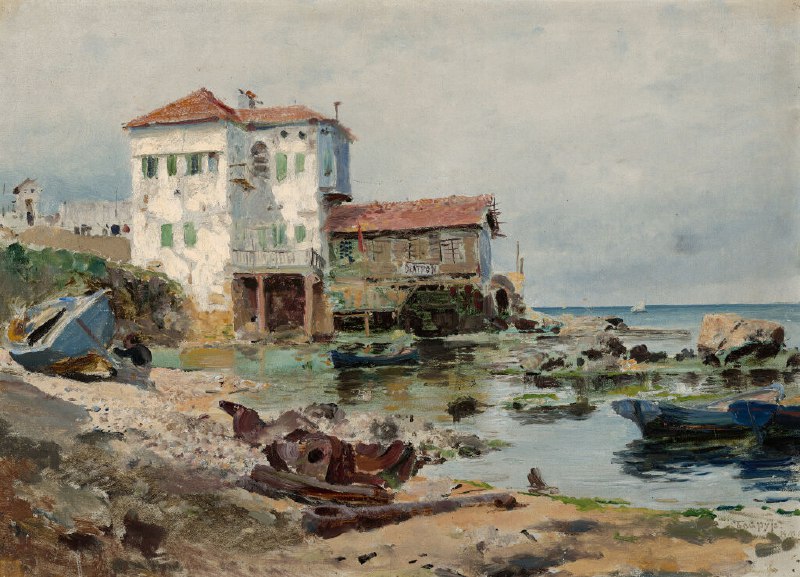 Обзор этюда Василия Поленова «Бейрут» (1882)