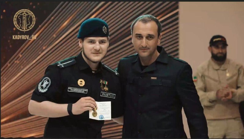 Адам Кадыров получил абхазскую медаль «За боевое содружество»