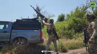 В Донбассе создана трёхуровневая система защиты от дронов