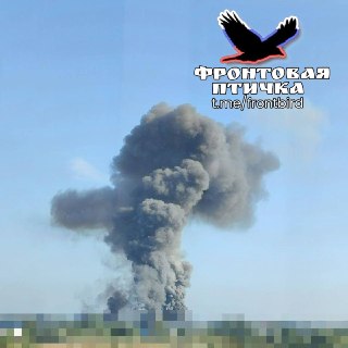 Атака БПЛА в Киевской области: в районе села Погребы зафиксирован столб черного дыма