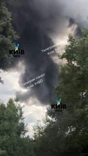 Прилет по складам в Киевской области