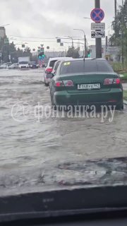Последствия непогоды в Санкт-Петербурге