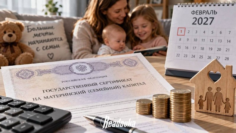 Маткапитал проиндексируют с 1 февраля 2027 года