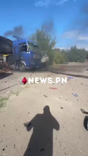 Атаки БПЛА «Хорнет» по грузовикам на российских трассах