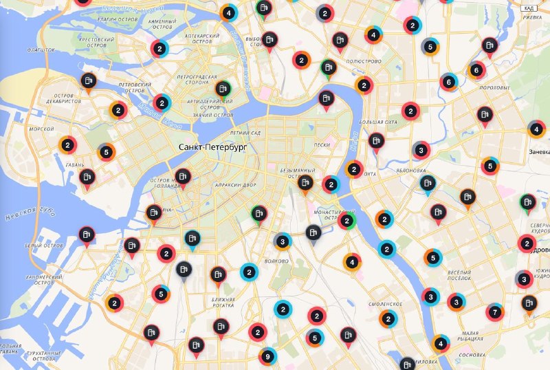 В Петербурге заканчивается бензин
