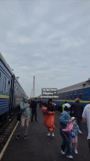 Российский дрон-камикадзе поразил локомотив поезда Киев-Варшава у границы с Польшей