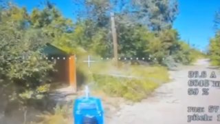 Уничтожение склада ГСМ ВСУ с помощью БпЛА
