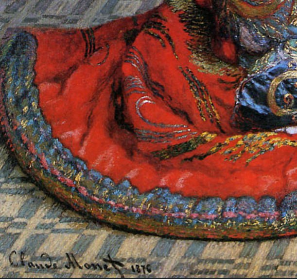 Анализ картины Клода Моне «Японка» (1876)