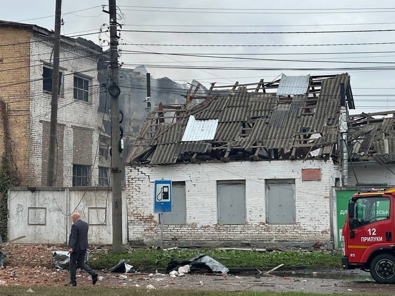 Новые прилёты в Прилуках Черниговской области