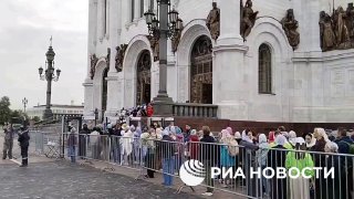 В храме Христа Спасителя в Москве проходят дни почитания мощей Спиридона Тримифунтского и Дмитрия Донского