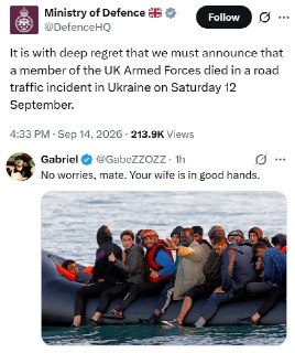 Британский военнослужащий погиб в ДТП на Украине