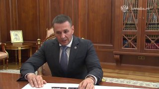 Путин встретился с главой Хабаровского края Демешиным