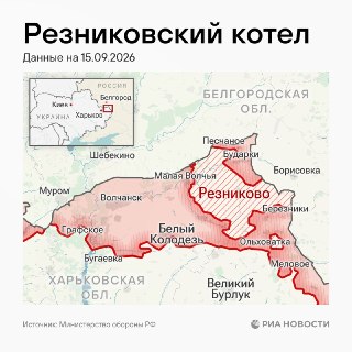 Источник РИА Новости: ВСУ используют недолеченных военных для прорыва Харьковского котла