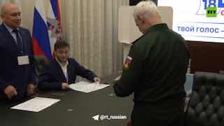 Министр обороны РФ Андрей Белоусов проголосовал на выборах в Госдуму