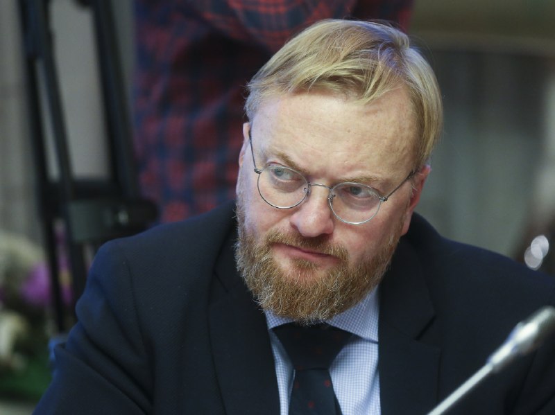 Депутат Милонов назвал «тарелочниц» животными, с которыми должно бороться государство